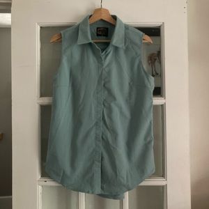 United By Blue Sleeveless Button Down